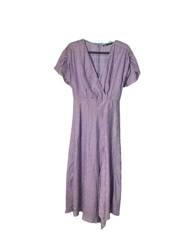 Abito midi lilla pois - a,