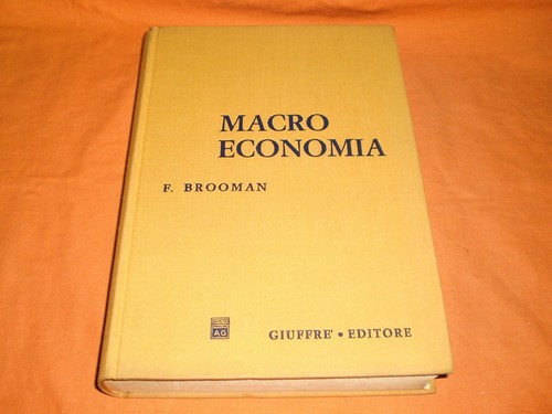 Brooman macroeconomia giuffrè - brooman,
