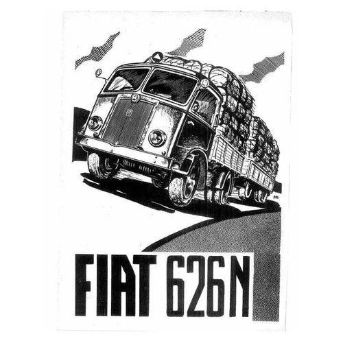 Fiat 626n autocarro unificato - fiat,