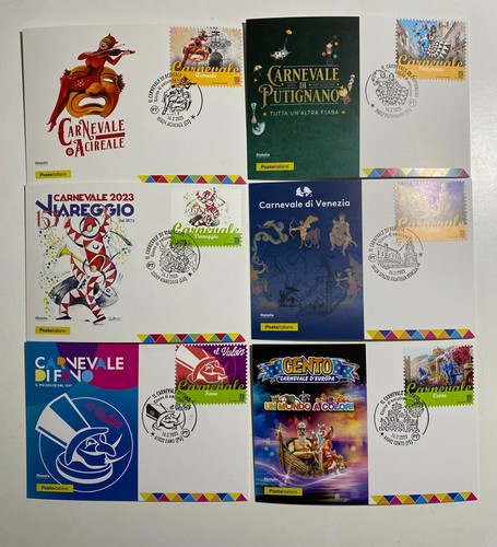 2023 cartoline filateliche - cartoline,
