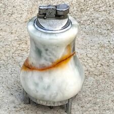 ACCENDINO DA TAVOLO IN ONICE CON CARION Vintage music musical stone lighter