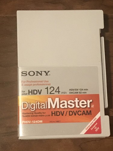 Sony phdv 124dm hdv dvcam - hdv,