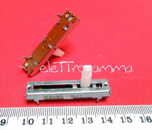 Potenziometro slider slitta - potenziometro, a