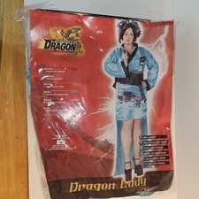 Costume da donna drago adulto geisha asiatica ragazza Halloween vestito fantasia