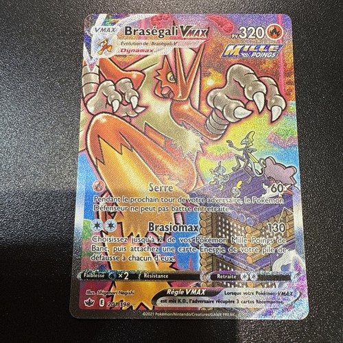 Carte pokémon braségali - carte,