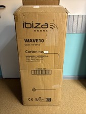 Ibiza, WAVE10-800W/2x25cm Sistema di altoparlanti per altoparlanti