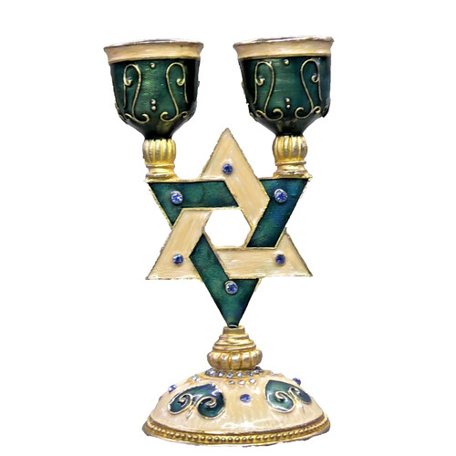 Candelabro stella david per - di,