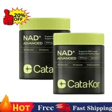 NAD+ ADVANCED 500mg Integratore per Antietà, Energia, Focus/Nicotinamide 60pz