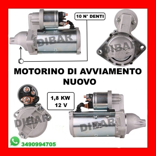 Motorino avviamento nuovo opel - nuovo,