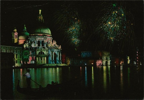 Venezia cartolina santa - cartolina, maria