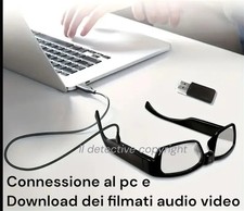 Occhiali SPIA microspia con