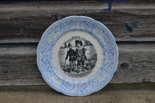 Assiette parlante devinettes - assiette,