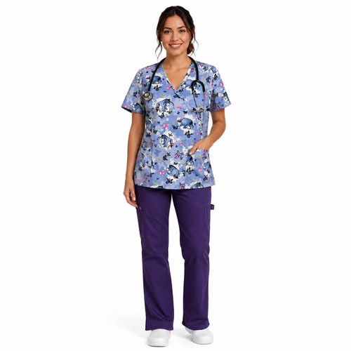 Disney eeyore scrub - disney, kathy