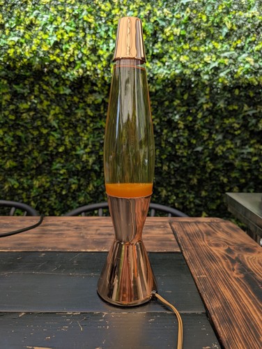 Lampada lava arancione - arancione, vintage
