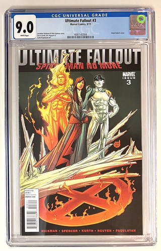Ultimate fallout cgc 0 - 3, 9.0