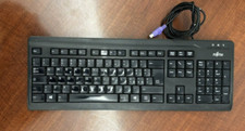 FUJITSU KB410 G PS2 TASTIERA NERA ITA - KEYBOARD - OTTIME CONDIZIONI