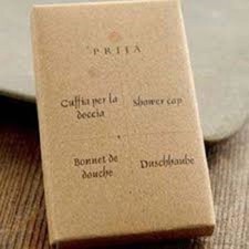 100 PZ. CUFFIA DOCCIA BIO