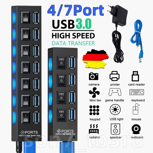 Adattatore splitter hub - , usb