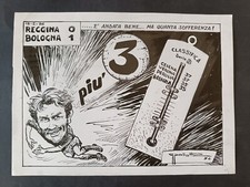 Tavola originale Reggina Bologna 0-1 Gino Pallotti 1996