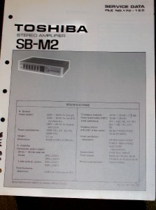 Amplificatore stereo toshiba - amplificatore,