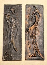 Coppia di Antichi Bassorilievi