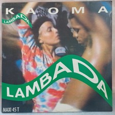DISCO 12" MIX 45 GIRI KAOMA LAMBADA CBS 655011 6 FRANCE 1989