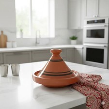 Tajine M 22 cm in Terracotta