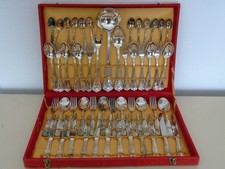 SERVIZIO DI POSATE 51 PEZZI PER 12 COPERTI ARG.800 ANNI 60/70