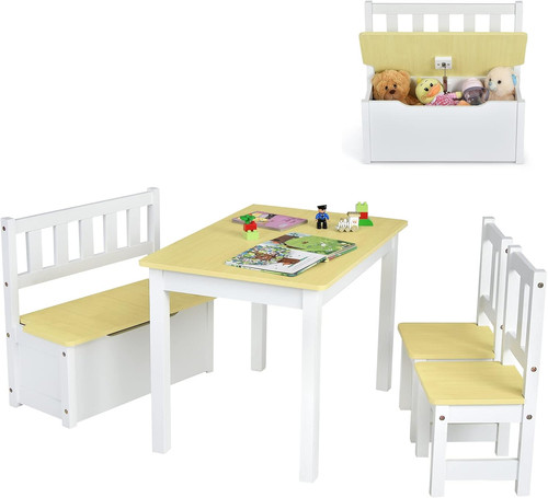 Set pezzi tavolo sedie per - 4, e