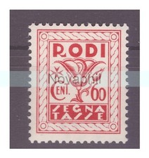 EGEO RODI  1934  -  SEGNATASSE   CENTESIMI 60   NUOVO ** MNH