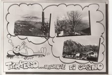 C7016-TRAREGO, LAGO MAGGIORE, SCORCI PANORAMICI, FOTO CITELLI, TRE VEDUTE,1973