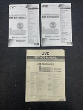 Videoregistratore DVD/SVHS JVC HM-DR1000EU FUNZIONAMENTO ORIGINALE + MANUALE DI SERVIZIO