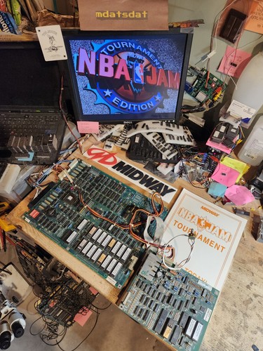 Nba jam tournament pcb - nba,