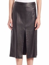 Gonna in pelle mini tubino