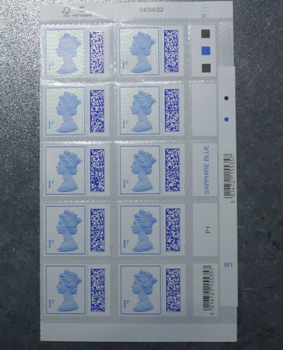 Stamps blocco cilindri 1p - blocco,