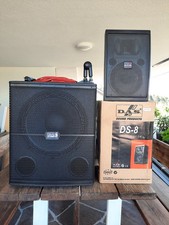 Kit 2x satelliti DAS Audio DS-8 passive + 1x SUB Italian Stage S115A 15" attivo