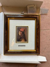 Giovanni Pico Della Mirandola Litografia Su Argento Placcato Oro  Tesori Arte