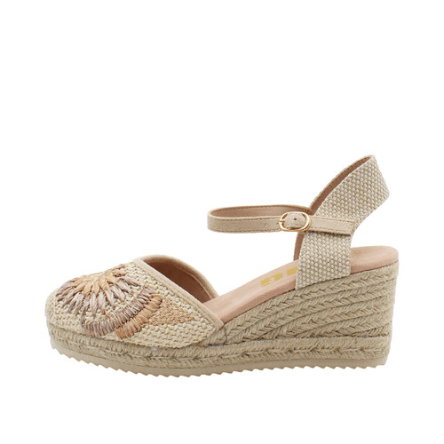 Amarpies espadrillas beige - amarpies,
