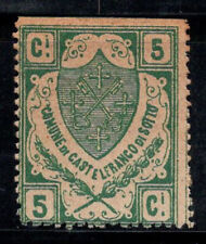 Castelfranco di Sotto - MNH 100% Italia Fiscale 5 Centesimi, Stemma Verde