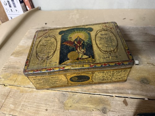 Scatola latta antica - scatola,