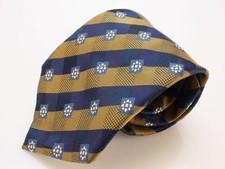 Cravatta In Seta Bugatti Oro