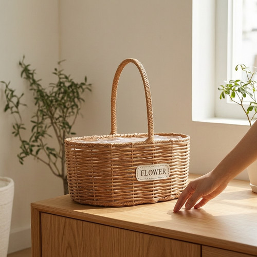 Cesto vimini rattan - vimini,