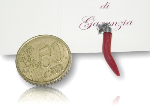 Ciondolo piccolo corallo - di,