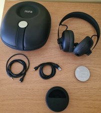 Nuraphone Cuffie Wireless - Over-Ear Headphone - Black - Nura