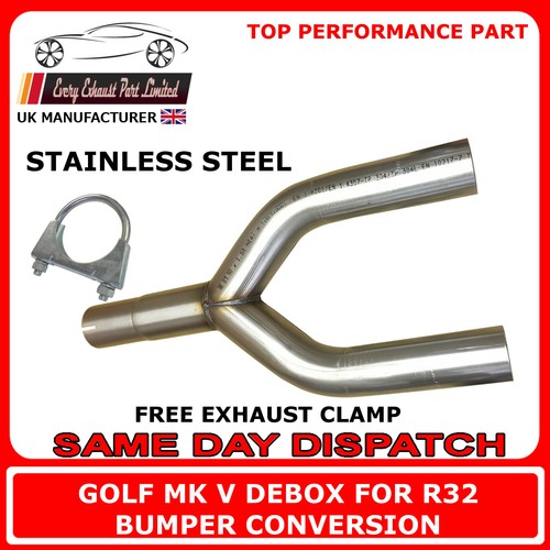 Tubo scarico golf mk5 - b/box, y