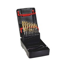 Punte Trapano per Acciaio Set 19pz HSS TiN 1-10mm - WÜRTH 0624020019