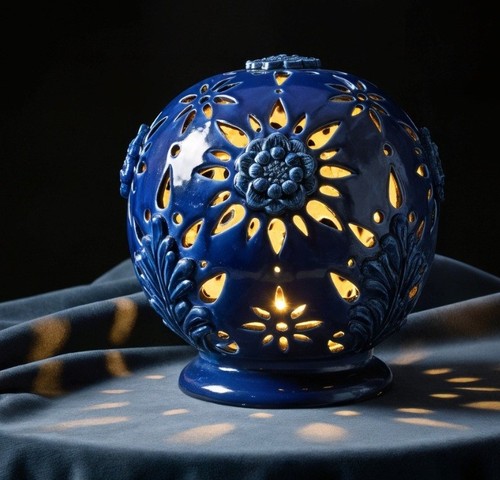 Caltagirone perforated ceramic - perforated,