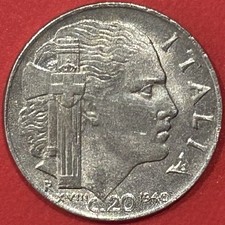 Moneta 20 Centesimi 1940