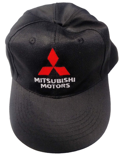 Cappellino nero mitsubishi - cappellino,