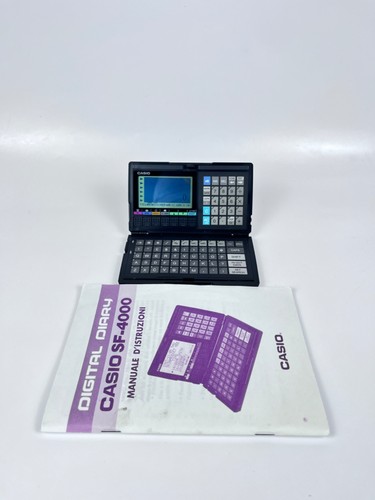 Casio digital diary 4000 - casio, sf-4000